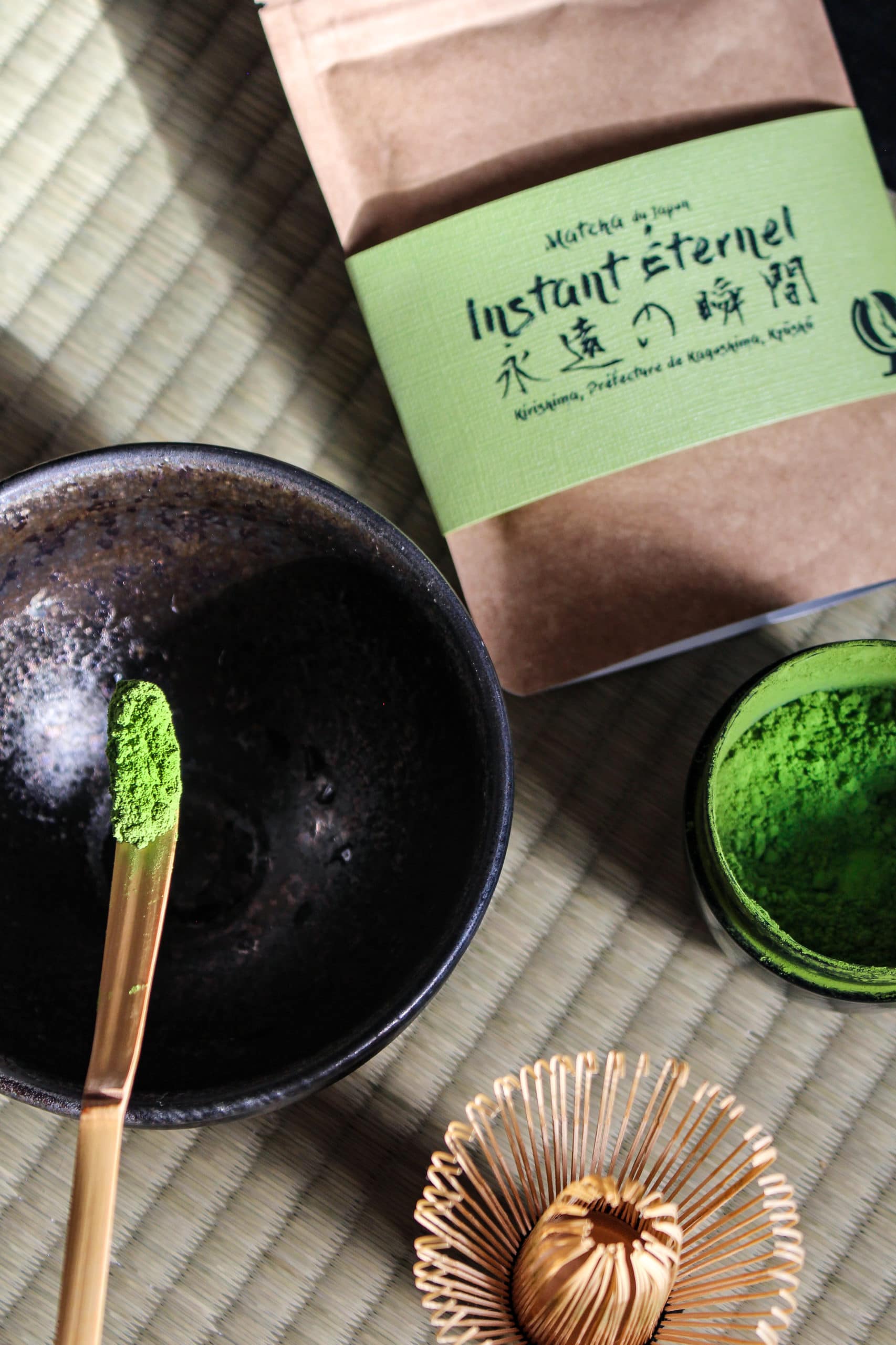 Matcha Usucha Thé Vert Japonais broyé en poudre Bio