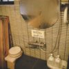 La douche à la japonaise au Ryokan Sawanoya, Yanaka, Tōkyō