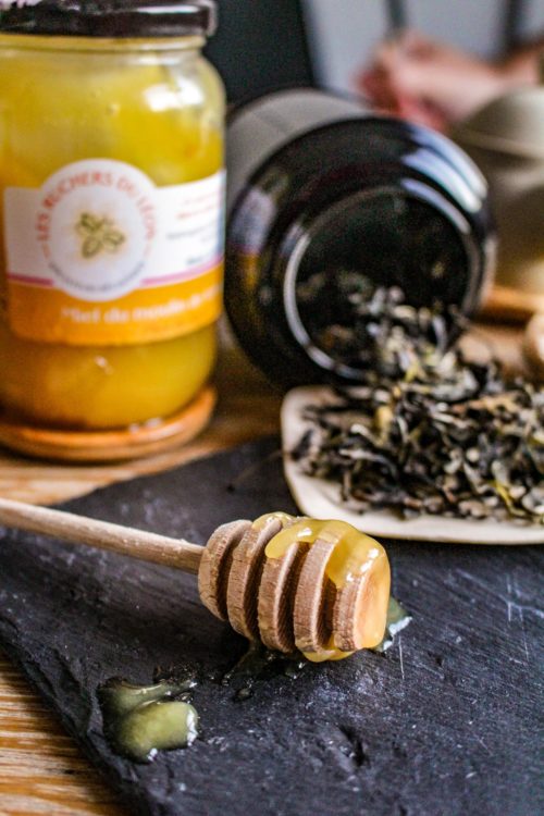Thé Noir de France 「Vapeurs de Miel」 - Détail miel des ruchers du Léon