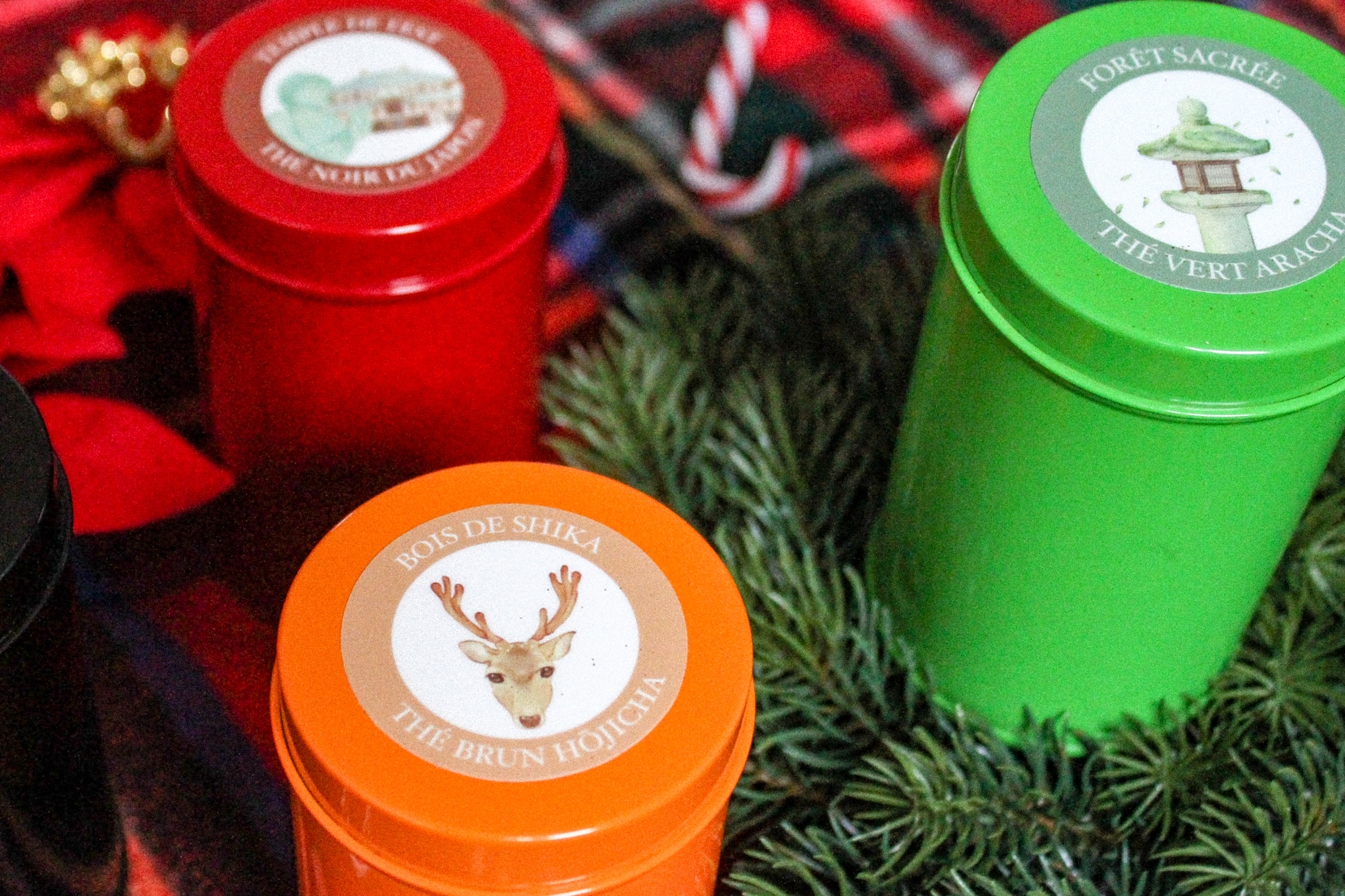 Capsule Les Merveilles de Nara - Coffret Cadeau Thés naturels japonais de Noël - Comptoir Curiousitea