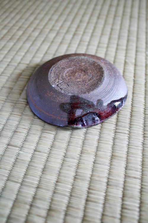 Coupelle infuseuse FEU & GLACE - Nanatoku Sasara by Misaki IMAOKA - Céramique fait main en France - Curiousitea