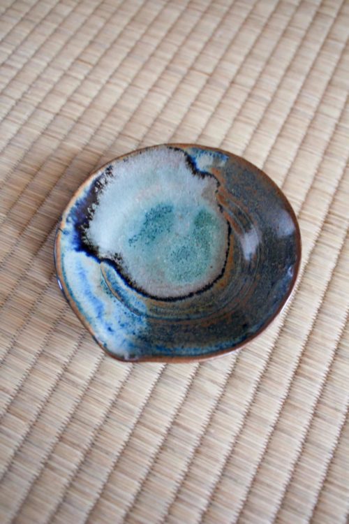COBALT - Coupelle infuseuse - Nanatoku Sasara by Misaki IMAOKA - Céramique fait main en France - Curiousitea